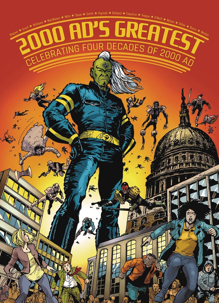 GALAXYS GREATEST FOUR DECADES OF 2000 AD