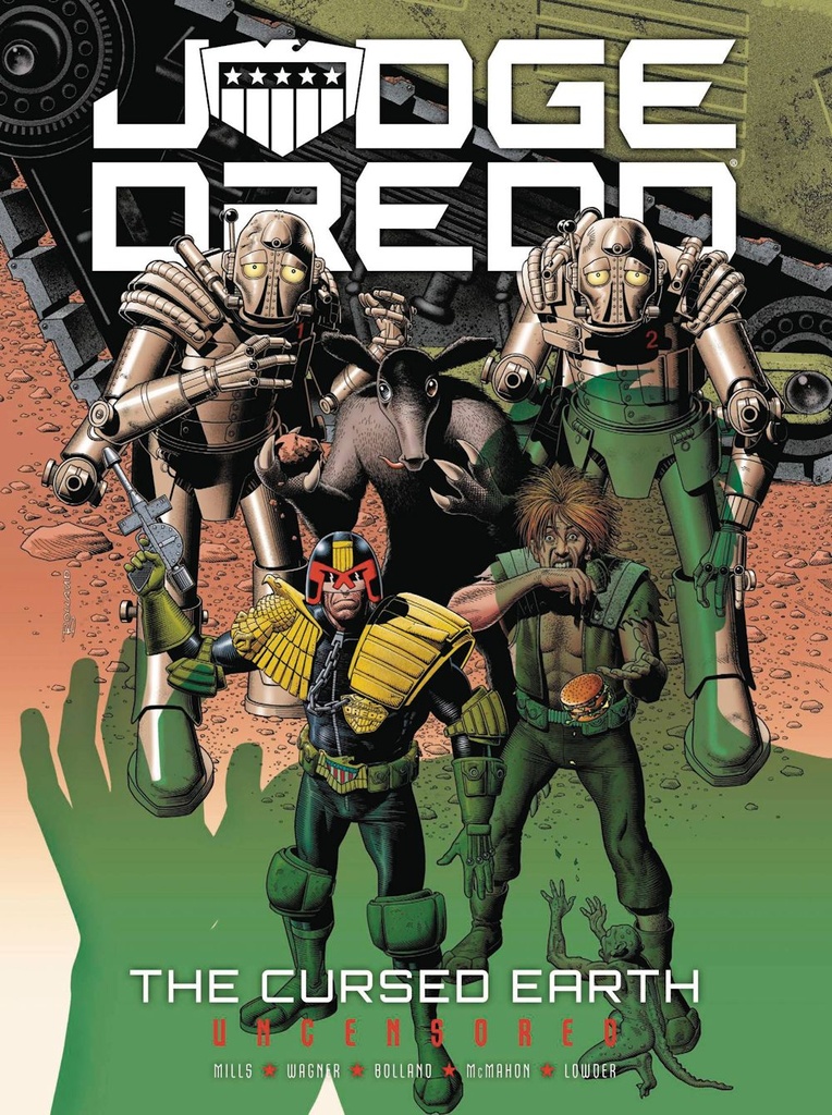 JUDGE DREDD CURSED EARTH SAGA UNCENSORED