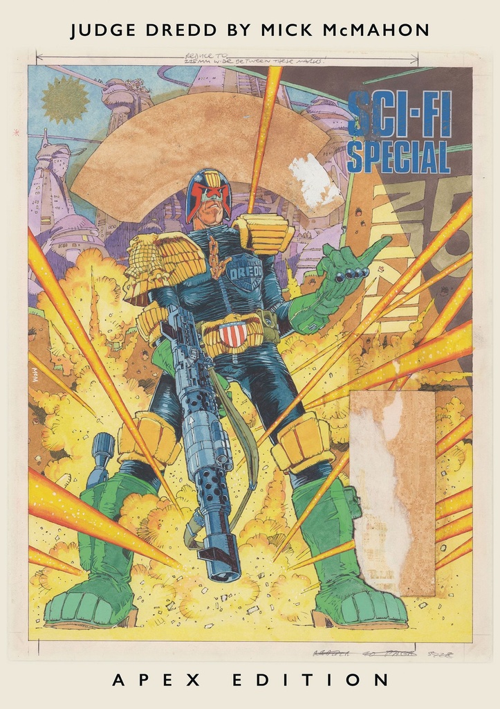 JUDGE DREDD BY MICK MCMAHON HC APEX ED