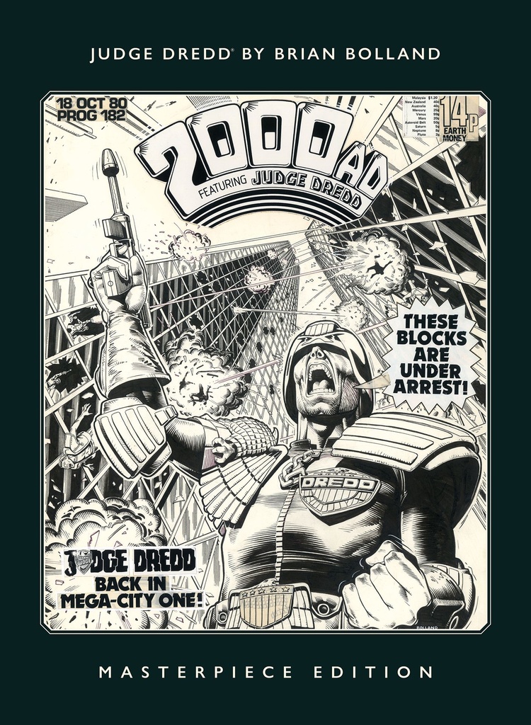 JUDGE DREDD BY BRIAN BOLLAND: MASTERPIECE ED