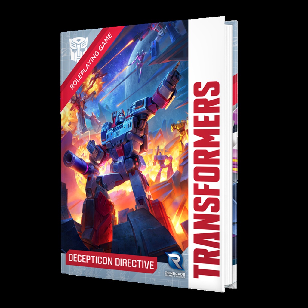 TRANSFORMERS RPG DECEPTICON DIRECTIVE SOURCEBOOK HC