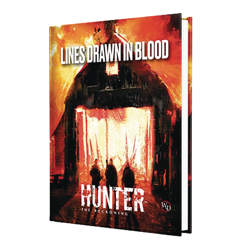 HUNTER RECKONING RPG LINES DRAWN IN BLOOD CHRONICLE BOOK HC