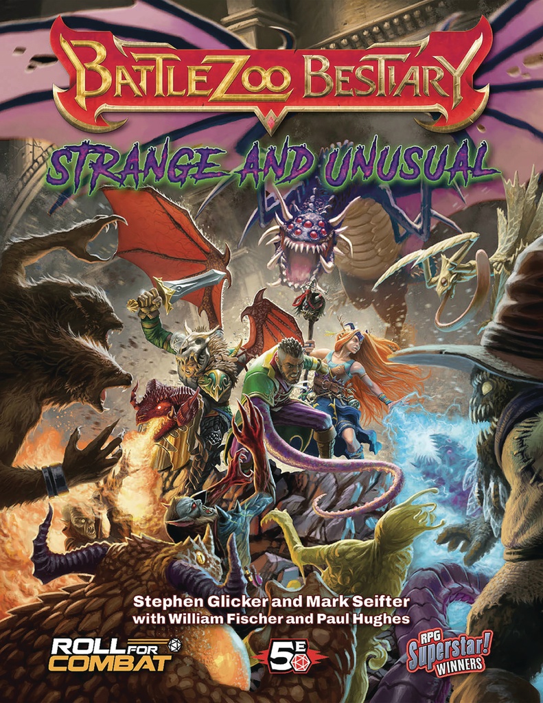 BATTLEZOO BESTIARY STRANGE & UNUSUAL (5E) HC