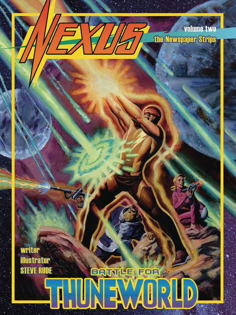 NEXUS NEWSPAPER STRIPS BATTLE FOR THUNEWORLD CVR A RUDE