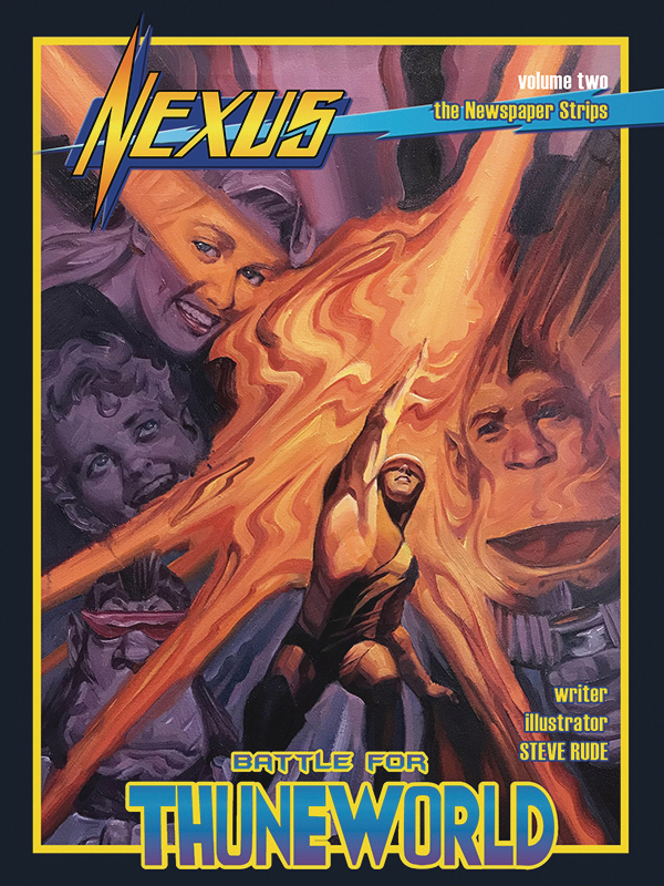NEXUS NEWSPAPER STRIPS BATTLE THUNEWORLD CVR B LTD VAR