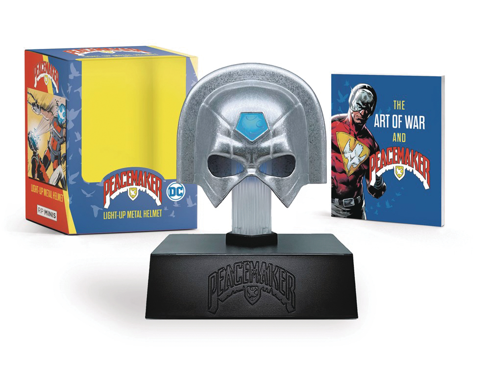 PEACEMAKER LIGHT-UP METAL HELMET