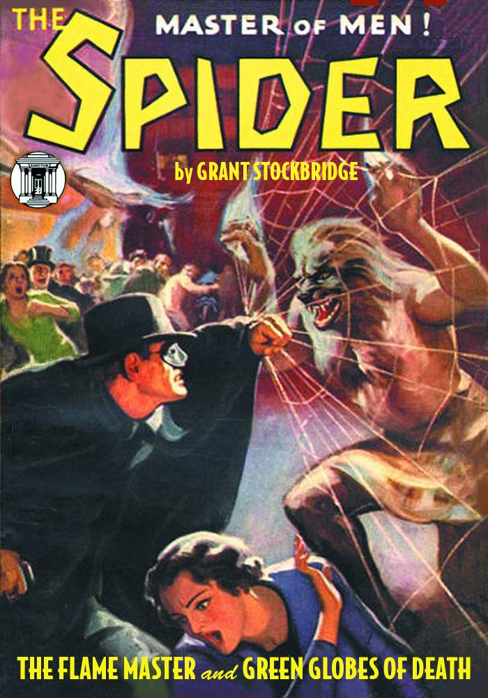 SPIDER DOUBLE NOVEL 7 FLAME MASTER & GREEN GLOBES OF DEATH