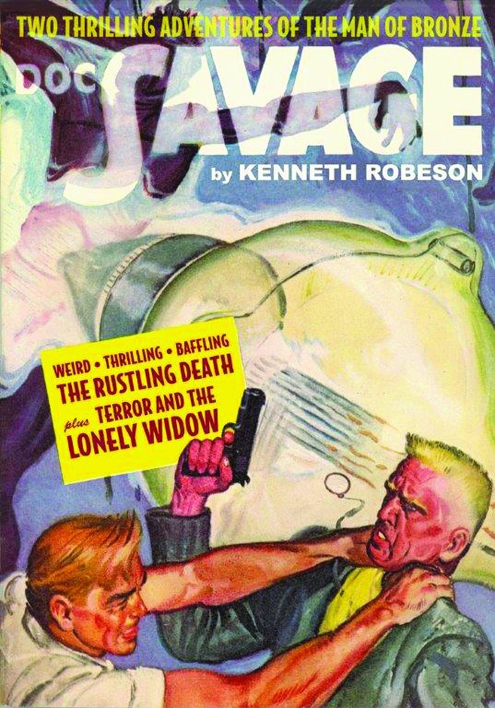 DOC SAVAGE DOUBLE NOVEL 83 RUSTLING DEATH & TERROR LONEL