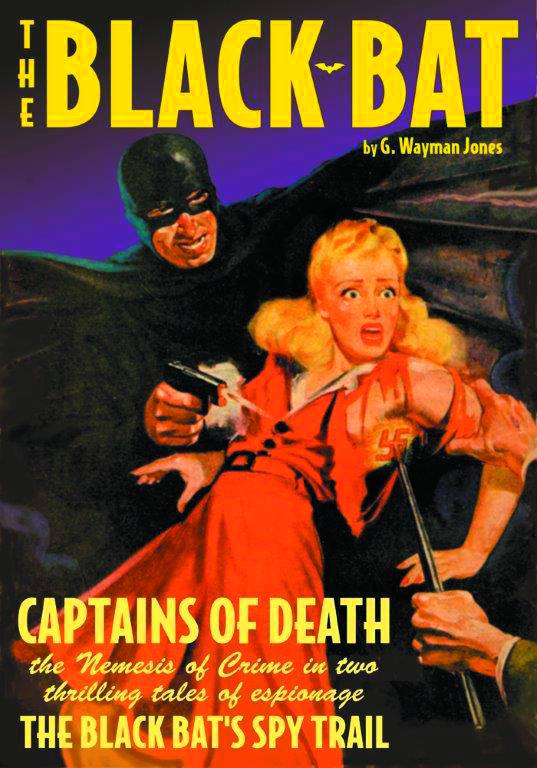 BLACK BAT DOUBLE NOVEL 3 SPY TRIAL & CAPTAINS OF DEATH