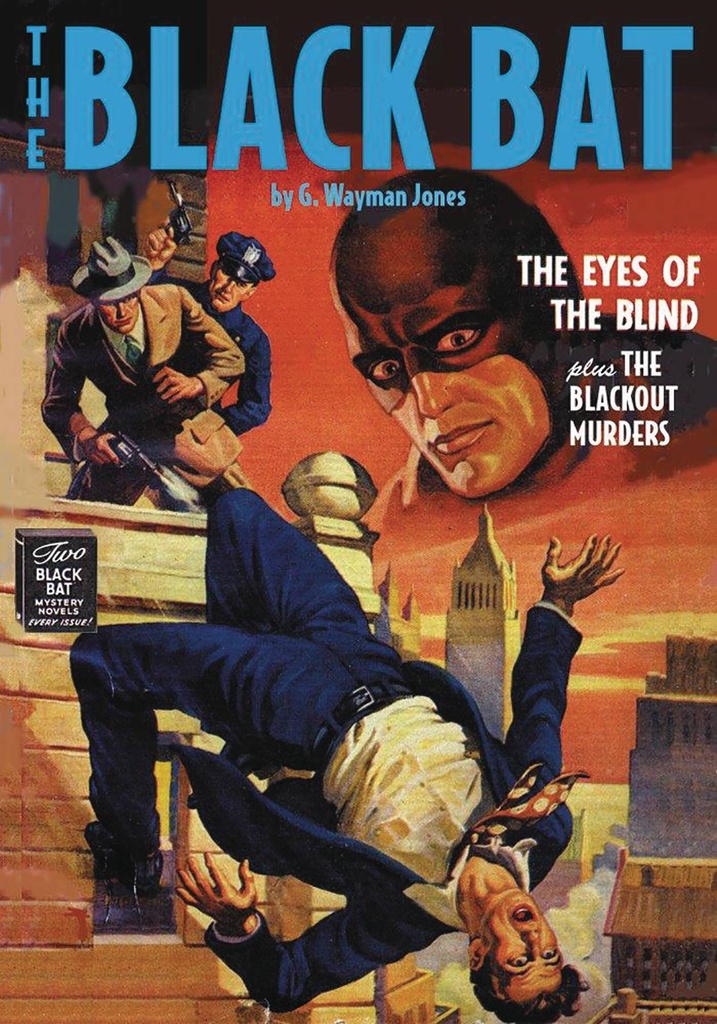 BLACK BAT DOUBLE NOVEL 10 EYES OF BLIND & BLACKOUT MURDERS