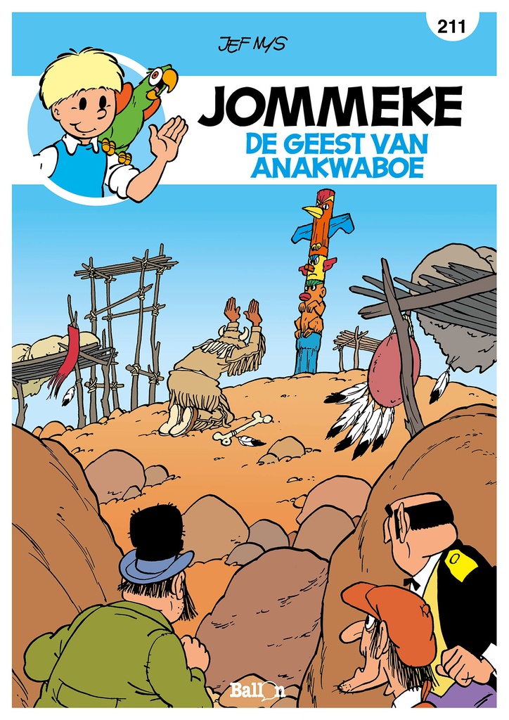 Jommeke 211 De Geest Van Anakwaboe