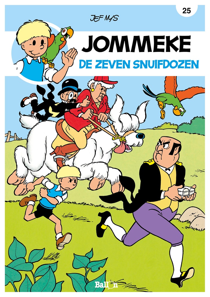 Jommeke 025 De Zeven Snuifdozen