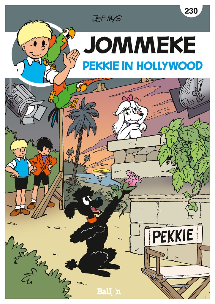 Jommeke 230 Pekkie in Hollywood