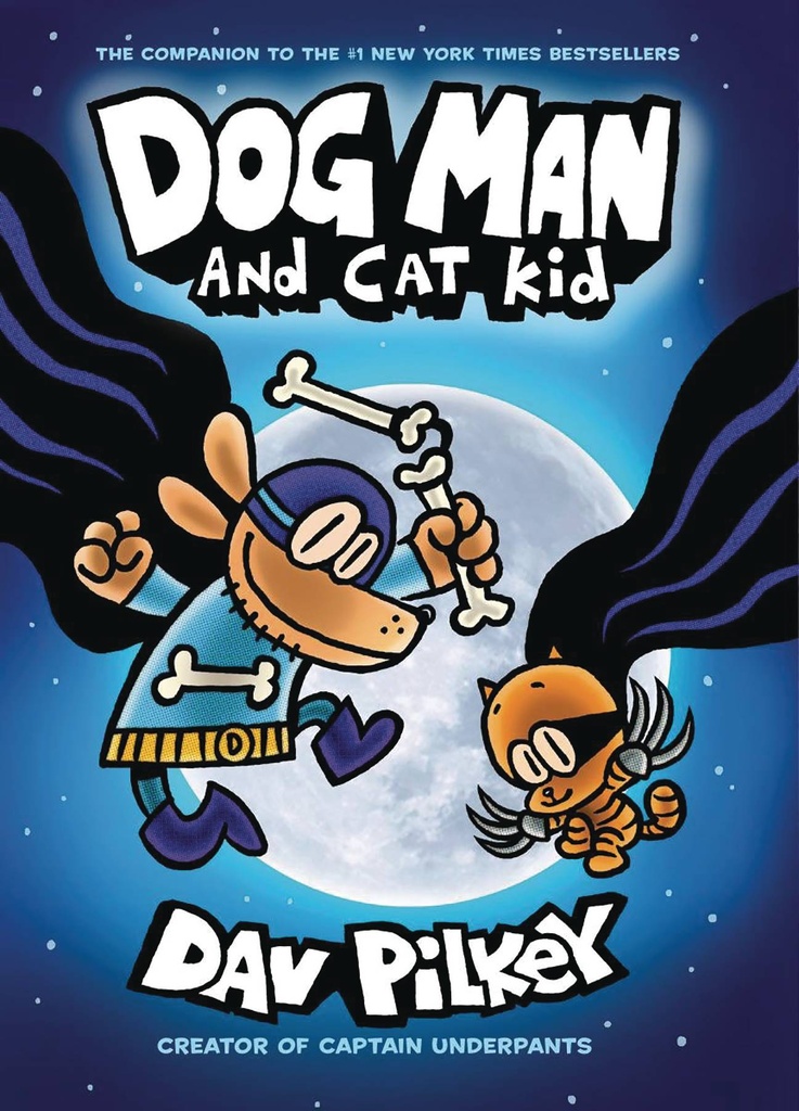 DOG MAN HC W DUST JACKET 04 DOG MAN & CAT KID