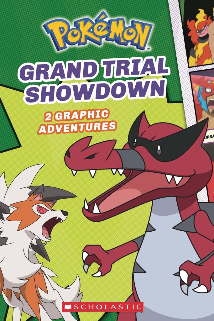 POKEMON COMIC NOVEL 2 GRAND TRIAL SHOWDOWN