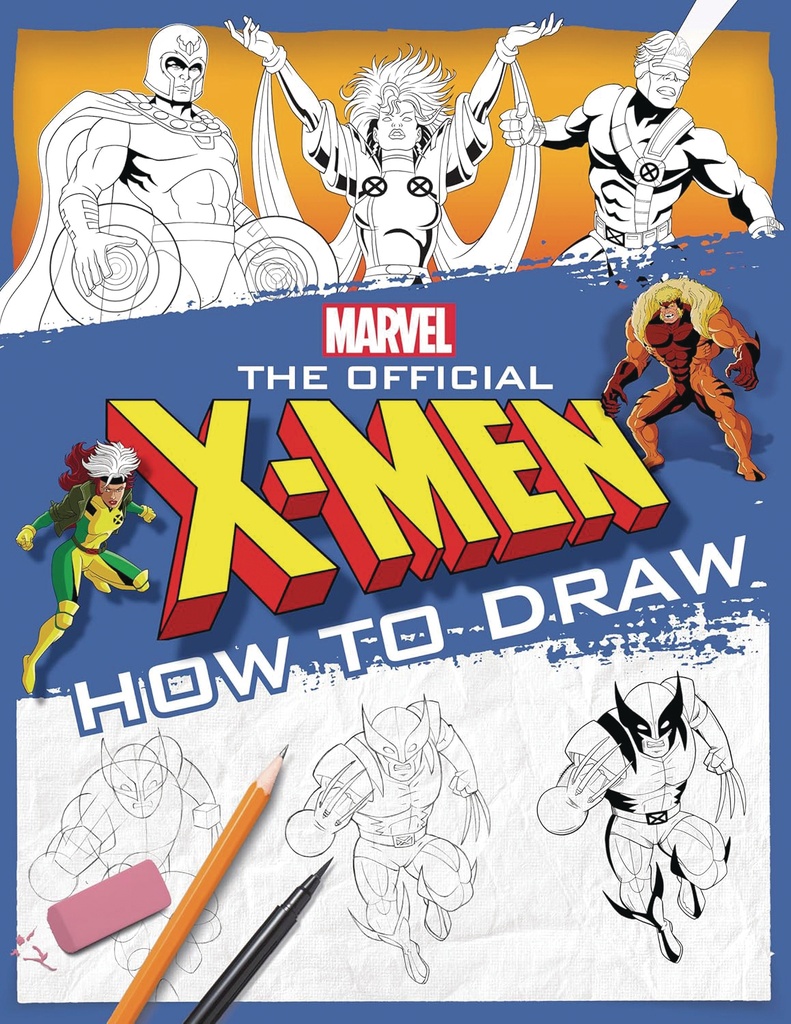 MARVEL OFFICIAL X-MEN HOW TO DRAW