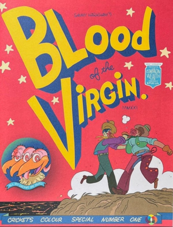 CRICKETS COLOUR SPECIAL 1 BLOOD OF THE VIRGIN