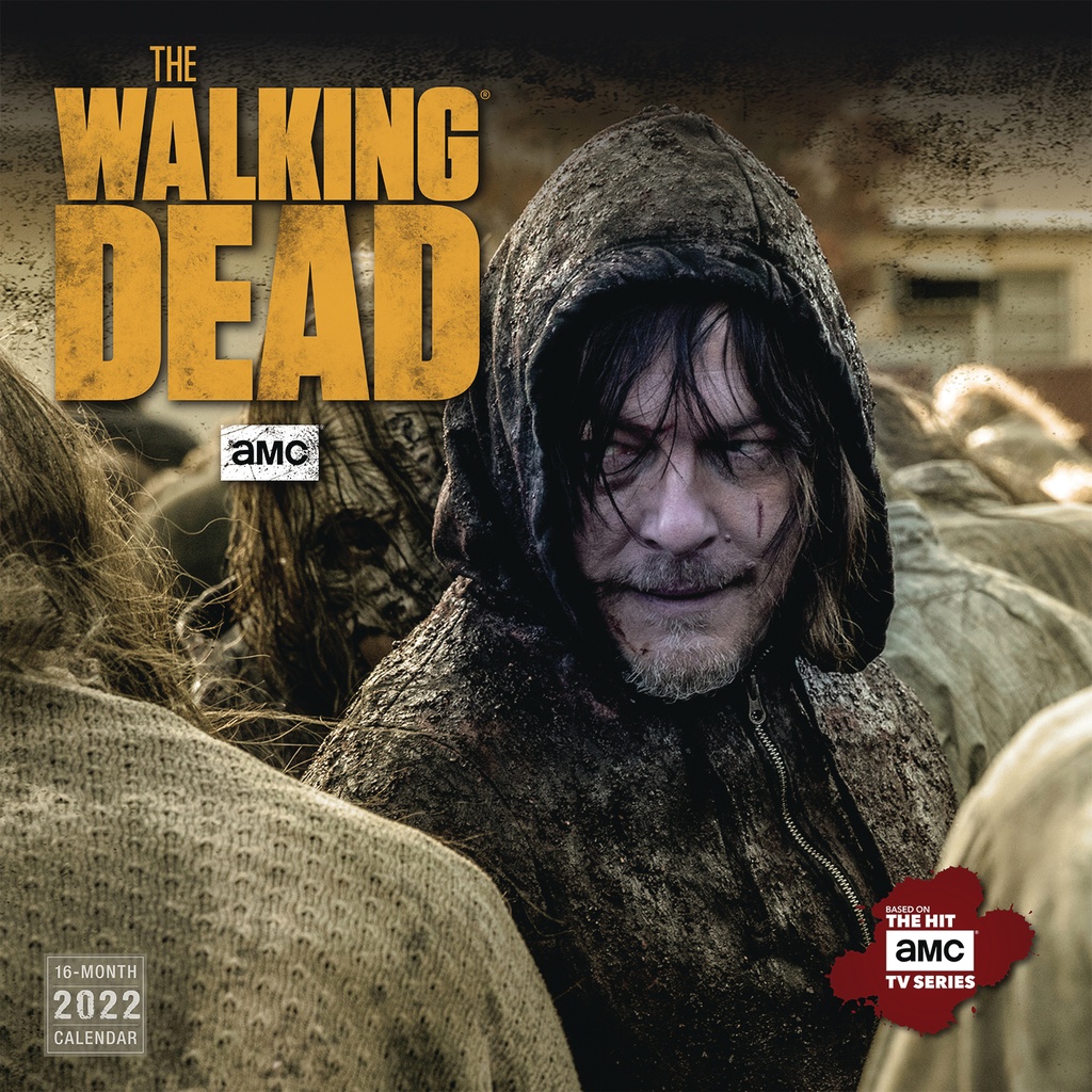 WALKING DEAD AMC 2022 WALL CALENDAR