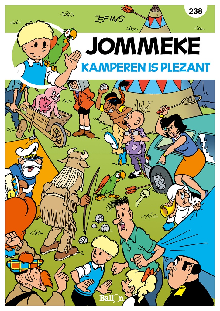 Jommeke 238 Kamperen Is Plezant RELLOK