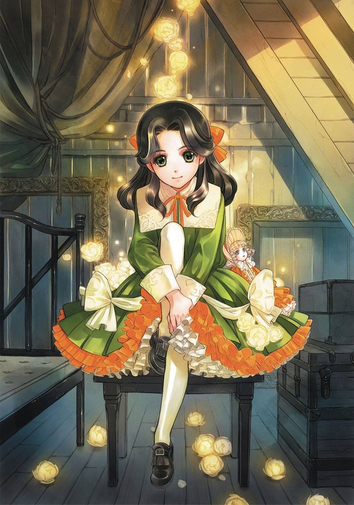A LITTLE PRINCESS ILLUS