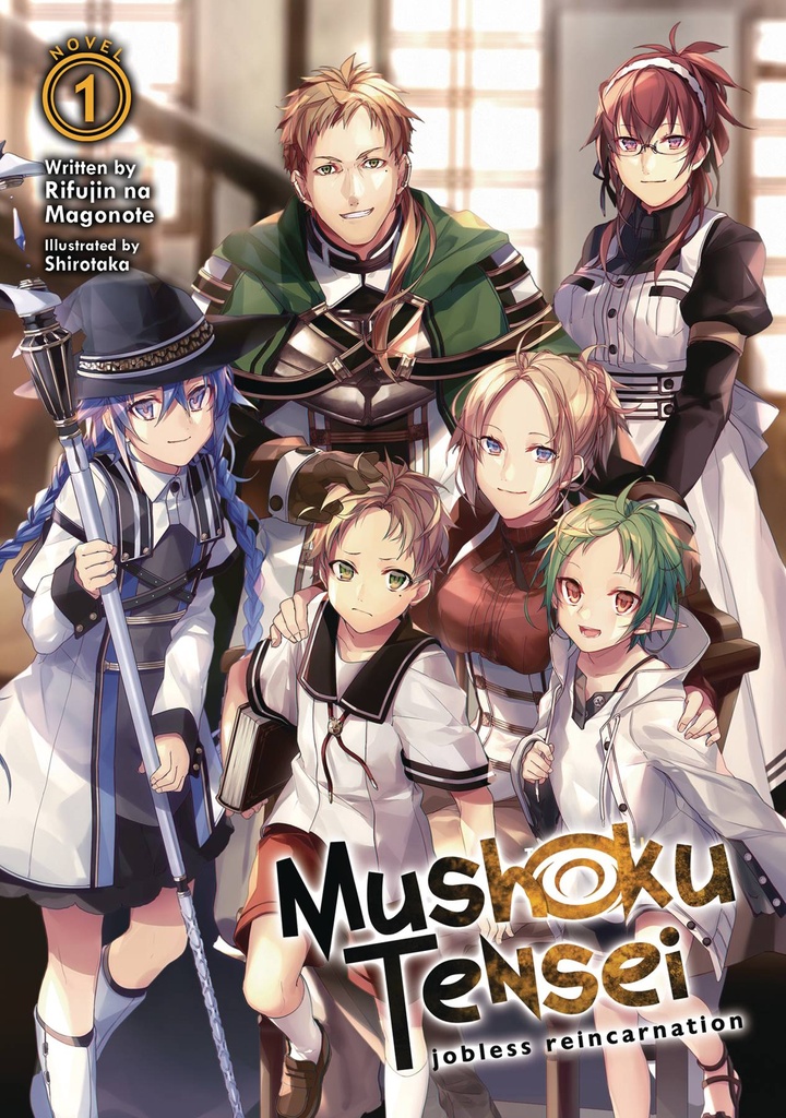 MUSHOKU TENSEI JOBLESS REINCARNATION LIGHT NOVEL 01