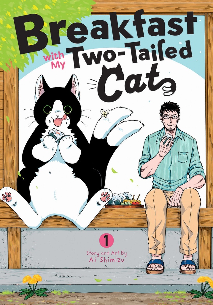 BREAKFAST WITH MY TWO TAILED CAT 01