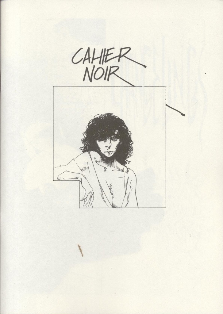 Cahier Noir 1 (AA 5.00)