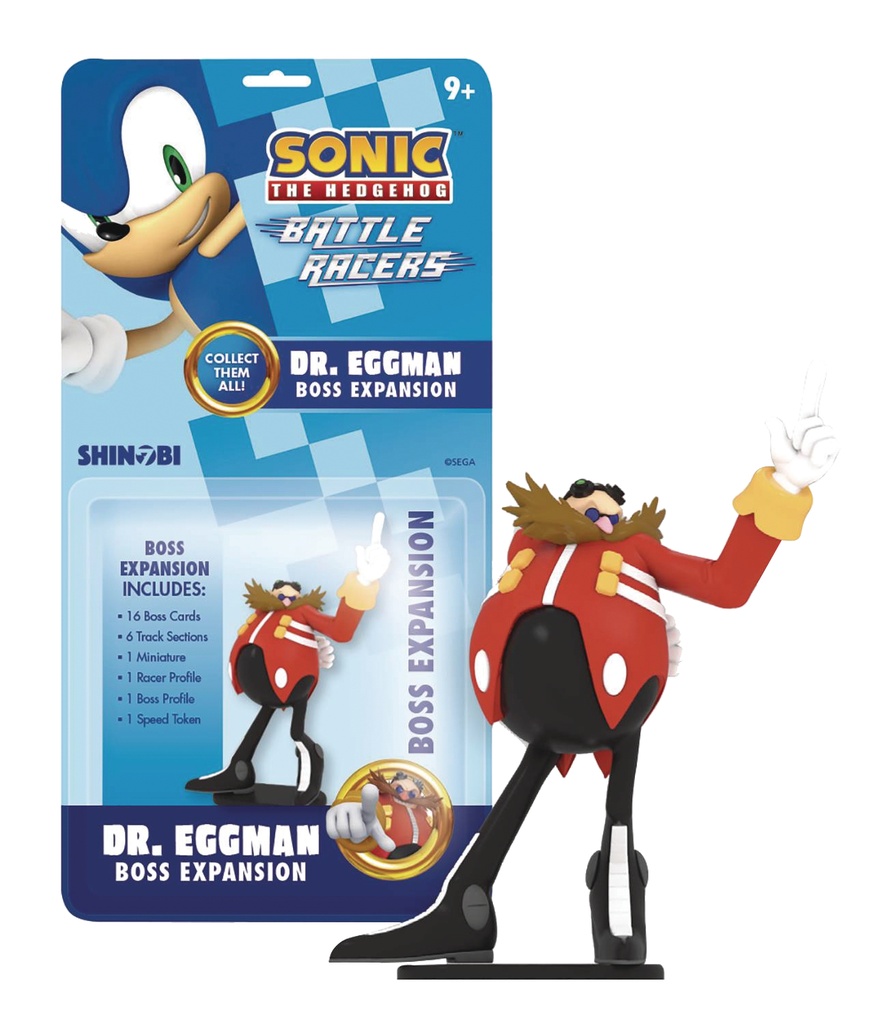 SONIC THE HEDGEHOG BATTLE RACERS BOSS EXP DR EGGMAN
