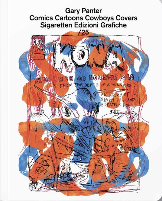 Sigaretten 25 Gary Panter - Comics cartoons cowboys covers