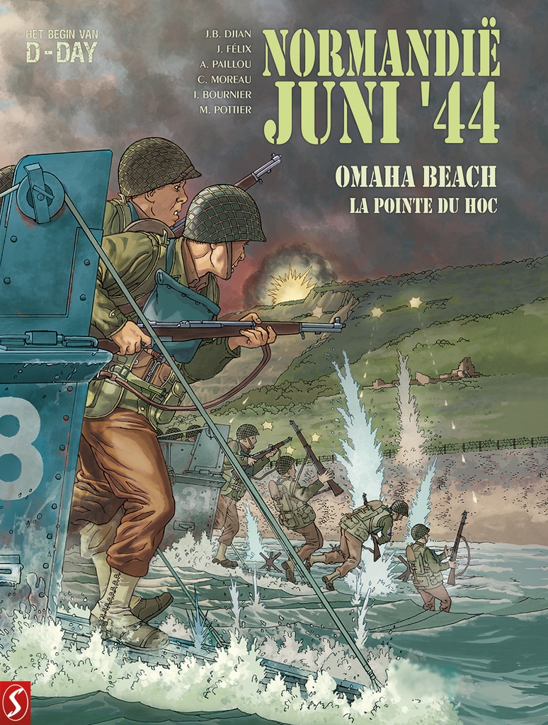 Normandie, juni 44 SC 1 Omaha Beach / La Pointe du Hoc