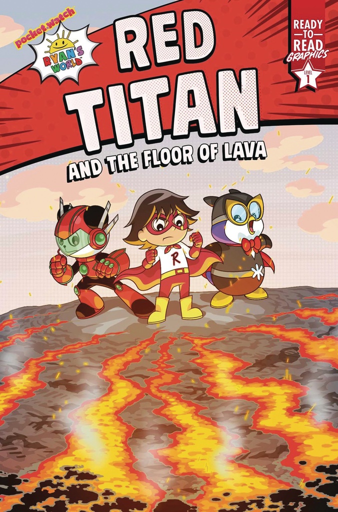 RYANS WORLD YR RED TITAN & FLOOR OF LAVA