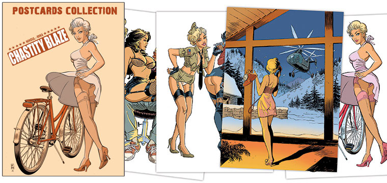 POSTCARDSET - Chastity Blaze