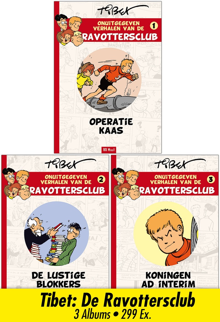 De Ravottersclub PACK 1-3