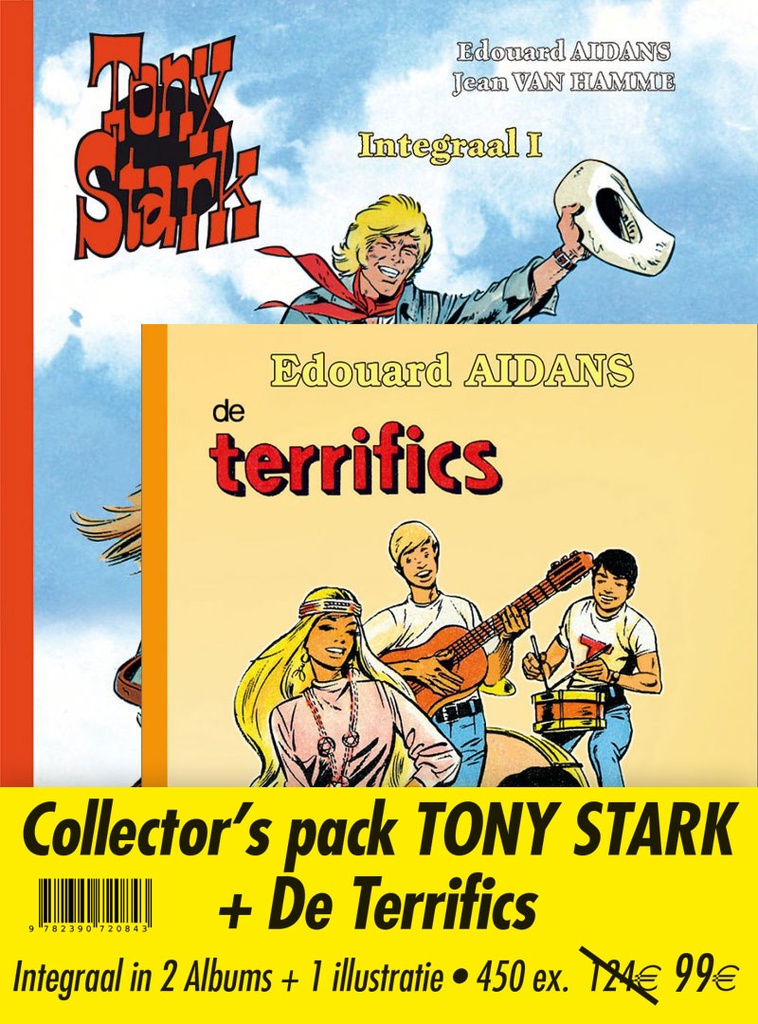Tony Stark INTEGRAAL PACK 1+2 plus GRATIS De Terrifics