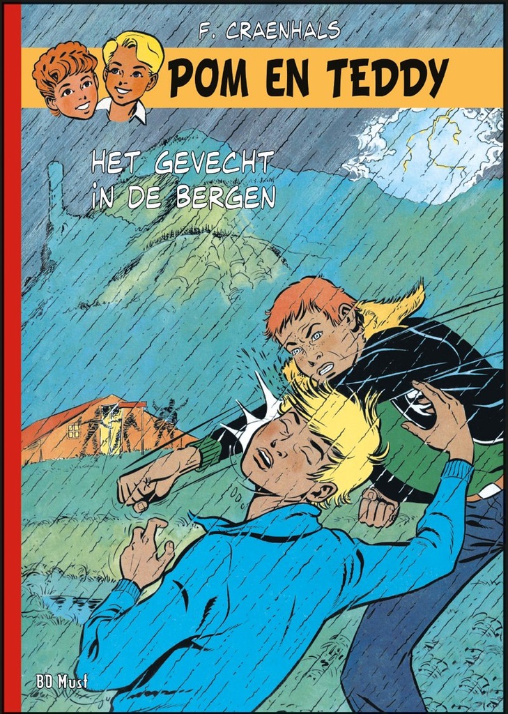 Pom en Teddy 08 Het Gevecht in de Bergen (AA 19.95)
