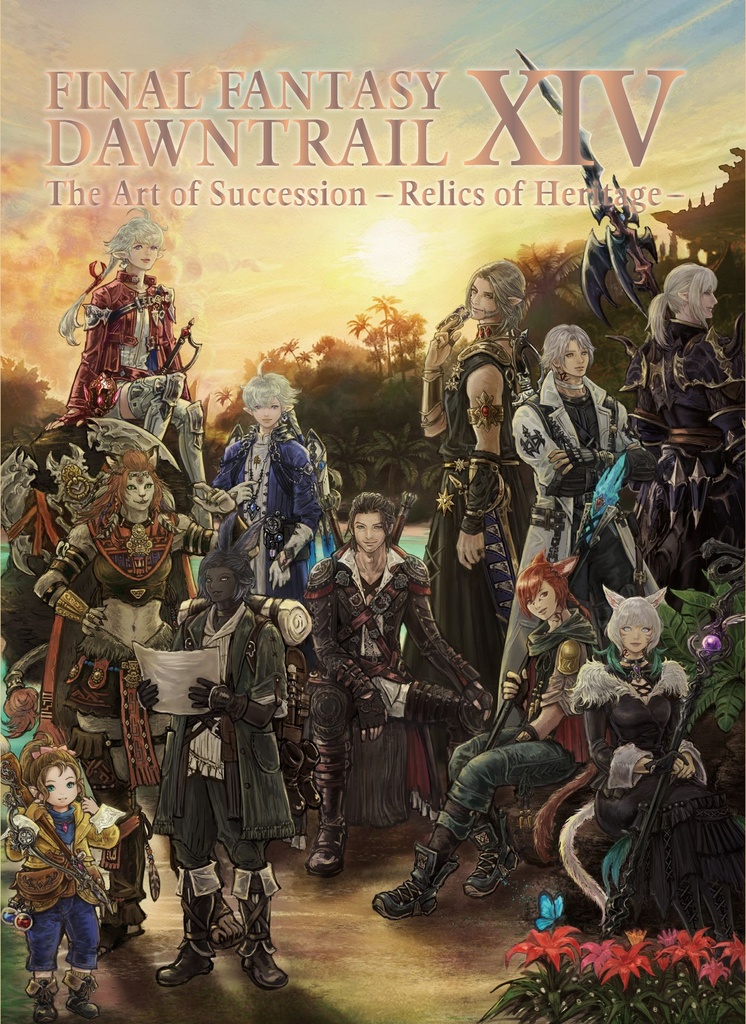 FINAL FANTASY XIV DAWNTRAIL ART SUCCESSION RELICS HERITAGE