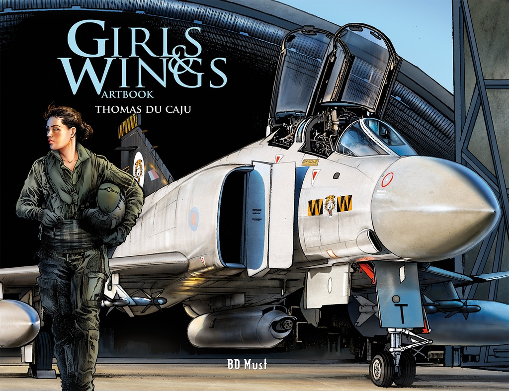 Artbook - Girls and Wings (Thomas Du Caju) (AA 29.95)