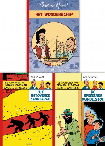 Bob De Moor PACK 5 Nonkel Zigomar 4+5+Wonderschip
