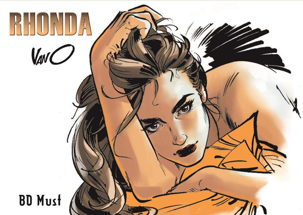 POSTCARDSET - Rhonda Striptease