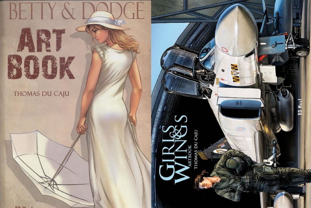 Artbook - Set (Thomas Du Caju) Betty & Dodge + Girls&Wings