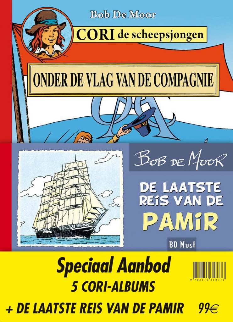 Bob De Moor PACK 2 Cori de scheepsjongen + GRATIS Reis Pamir
