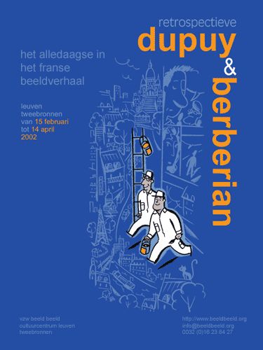 Dupuy Berberian Beeld Beeld Expo Affiche PO
