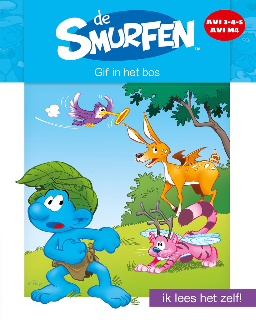 SMURFEN GIF IN HET BOS AVI M4