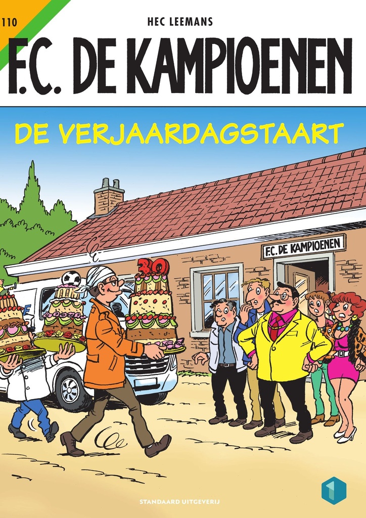F.C. De Kampioenen 110 De verjaardagstaart