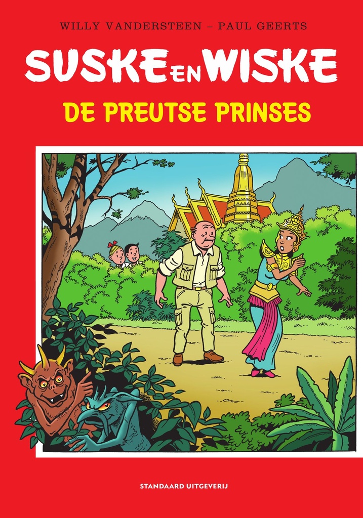 Suske en Wiske Hommage 4 De Preutse Prinses