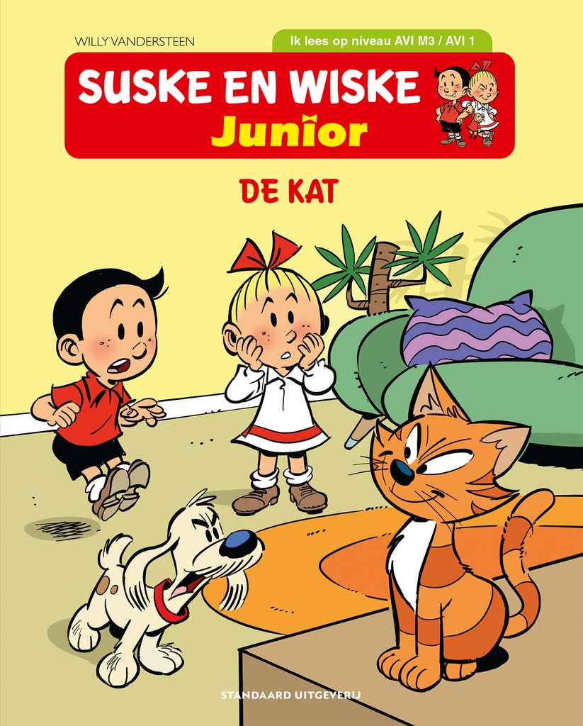 Suske en Wiske Junior AVI - De kat (AVI M3)