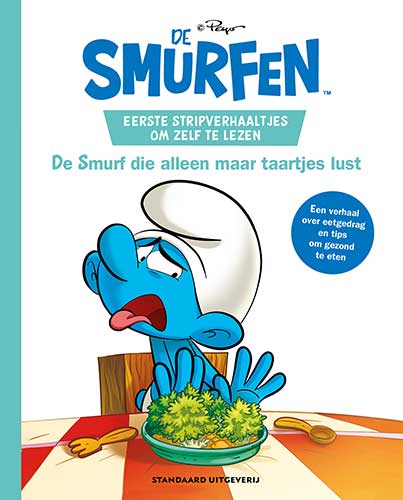 De Smurfen - 1e Strips - Smurf die alleen taartjes lust