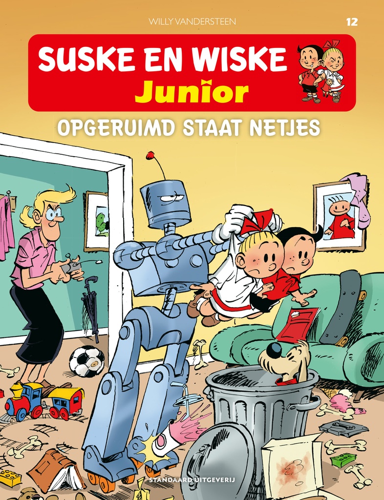 Suske en Wiske Junior 12 Opgeruimd staat netjes