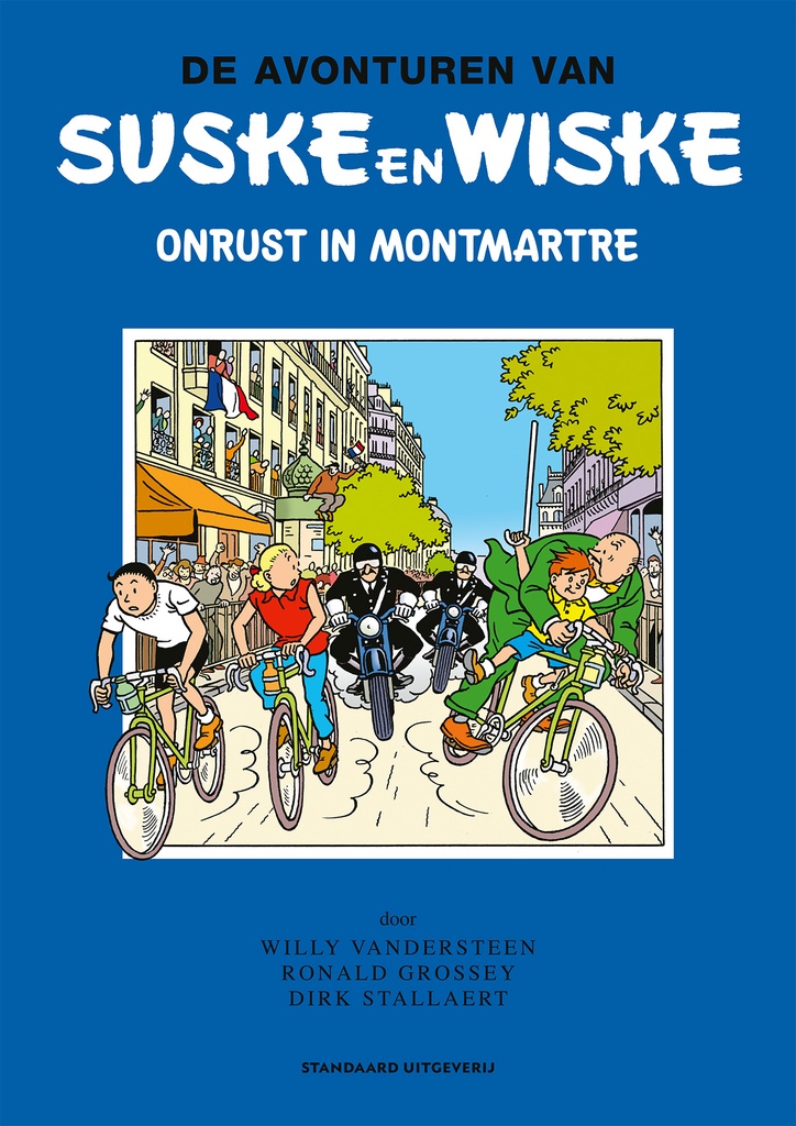 Suske en Wiske Blauwe Reeks HC 11 Onrust in Montmartre