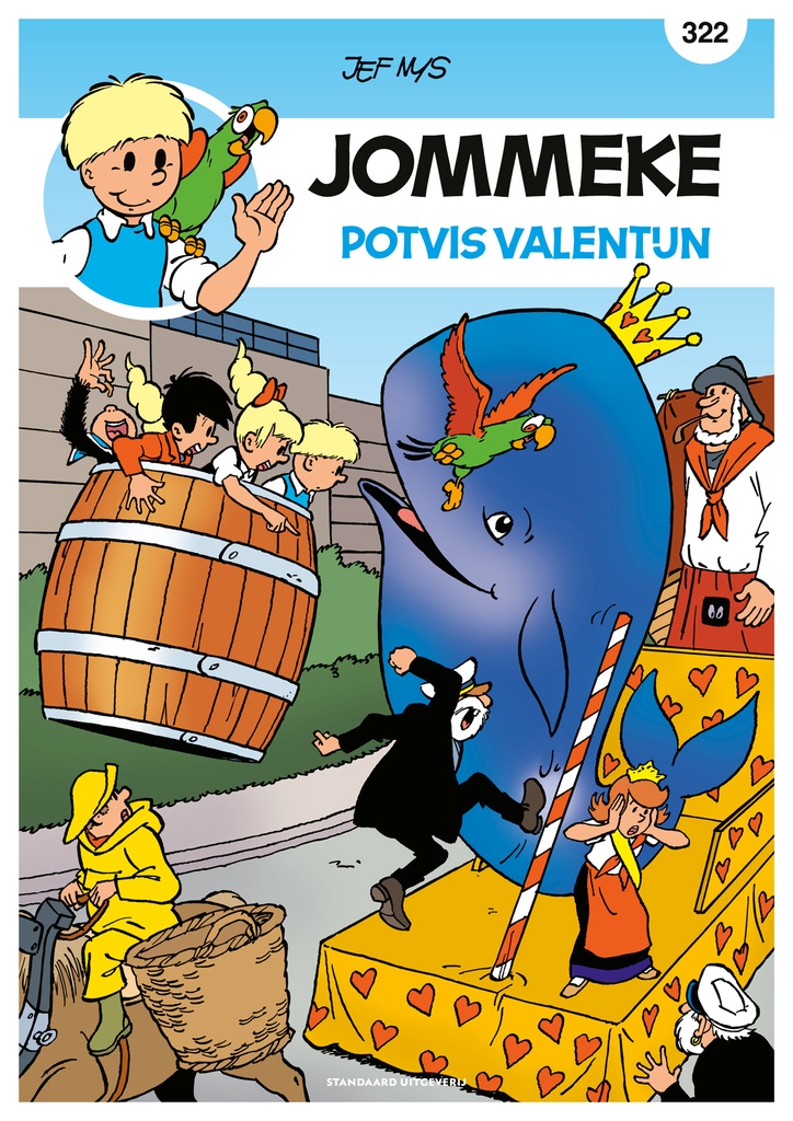 Jommeke 322 Potvis Valentijn